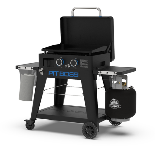 Pit Boss 2-Burner Ultimate Lift-Off Griddle, Black