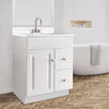 Hardware House 24-2421 White 24x21 Vanity