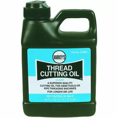 Harvey Thread Cutting Oil 1 Pint, Clear (1 Pint)