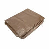 Dize Weathermaster® Brown Poly Tarp 20' x 20' (20' x 20', Brown)