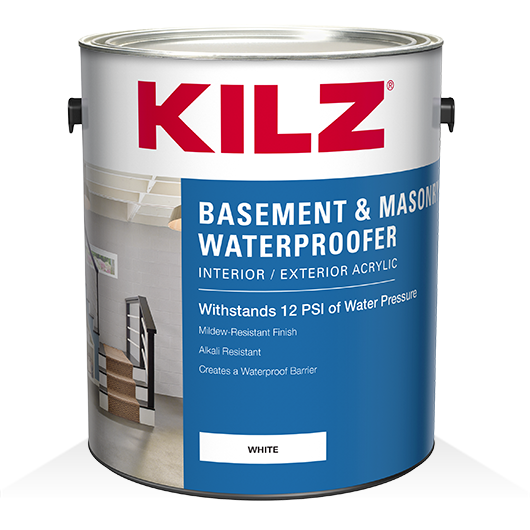 KILZ® Basement & Masonry Waterproofing Paint (5 Gallon)