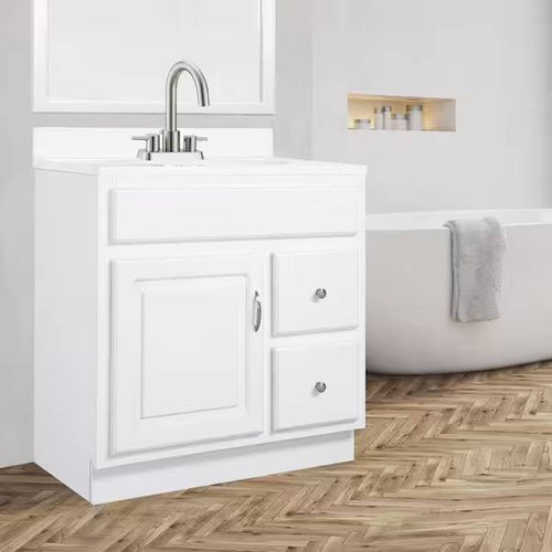 Hardware House 23-3021 White 30x21 Vanity (30 x 21, White)