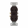 Eaton Cooper Wiring Residential Grade Duplex Receptacle 15A, 125V Brown