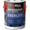 FixAll Everlife Waterborn Paint High-Gloss - Neutral Base, 1 Gallon (1 Gallon)