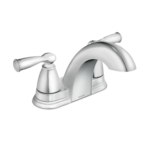 Moen Banbury Two-Handle Low Arc Bathroom Faucet