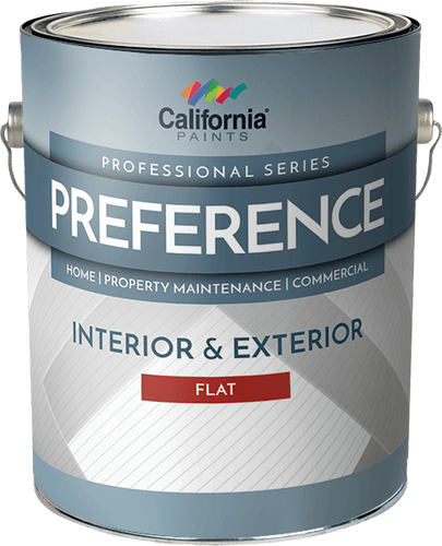 California Products Malibu Preference Interior & Exterior Paint Flat Medium Base - 1 Gallon (1 Gallon)