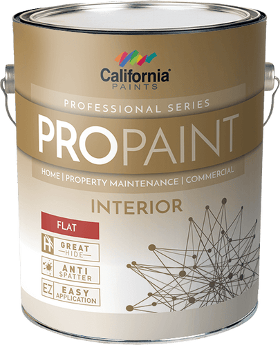 California Products Propaint Interior Flat Medium Base 1 Gallon (1 Gallon)