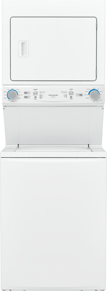 Frigidaire Electric Washer/Dryer Laundry Center - 3.9 Cu. Ft Washer and 5.5 Cu. Ft. Dryer (3.9 Cu. Ft Washer and 5.5 Cu. Ft. Dryer, White)