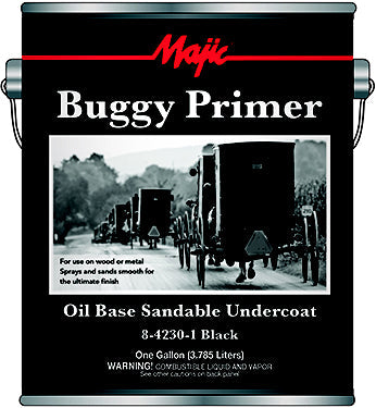 BUGGY PRIMER OIL BASE SANDABLE BK GAL