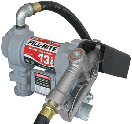 FUEL TRANSFER PUMP KIT-13 GPM DC GREY