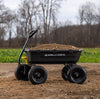 Gorilla Carts Heavy Duty Poly Yard Dump Cart