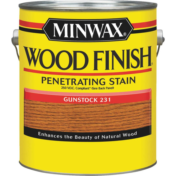 Minwax Wood Finish VOC Penetrating Stain, Gunstock, 1 Gal.