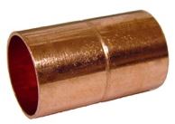 JMF Copper Coupling w/Stop (1-1/4