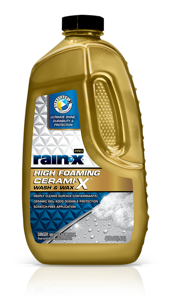 Rain-X® Pro High Foaming Cerami-X Wash & Wax (48 oz) - Fletcher, NC ...