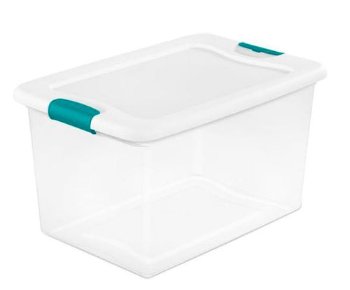 Sterilite Latching Box (64 Qt. - 1497, White)