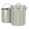 Bayou Classic 44 Quart Stainless Steel Stock Pot Kit