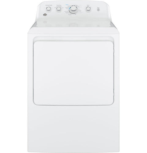 GE Appliances 7.2 cu. ft. Capacity Aluminized Alloy Drum Gas Dryer (White)