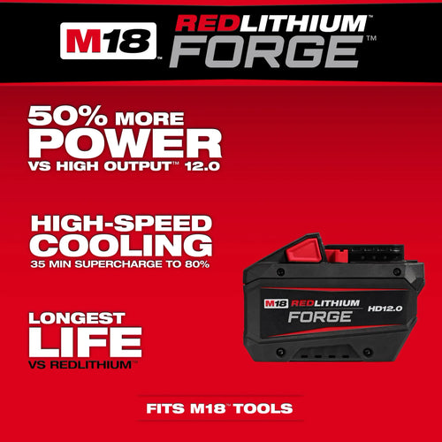 Milwaukee M18™ REDLITHIUM™ FORGE™ HD12.0 Battery Pack