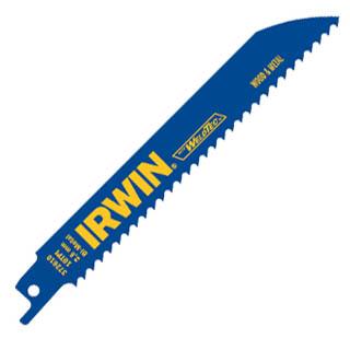 Irwin Metal & Wood Cutting Reciprocating Bi-Metal Blades 6 6 Tpi