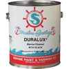 DURALUX Gloss Marine Enamel, Black, 1 Gal.