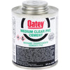 Oatey 1 Pt. Medium Bodied Clear PVC Cement