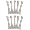 Design House  Satin Nickel Spring Door Stop, 10-Pack