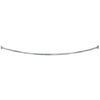 Design House Steel Shower Rod in Polished Chrome, 55-Inch to 63-Inch