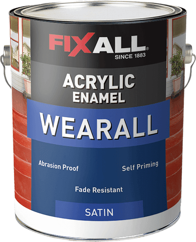 FixAll  Wearall Acrylic Satin Paint - Neutral Base - 1 Gallon