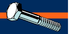 Midwest  Fastener Coarse Hex Bolts 3/8-16 x 2-1/2
