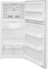 Frigidaire 18.3 Cu. Ft. Top Freezer Refrigerator LED Lighting Frost Free Defrost ADA Compliant in White
