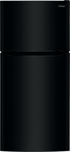 Frigidaire Top Freezer Refrigerator with 18.3 cu. ft. Capacity LED Lighting Black