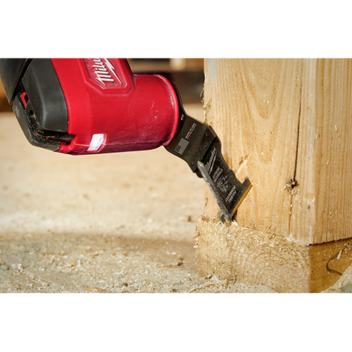 Milwaukee® Open-Lok™ 1-3/8 Titanium Enhanced Carbide Teeth Multi-Material Blade 1pk