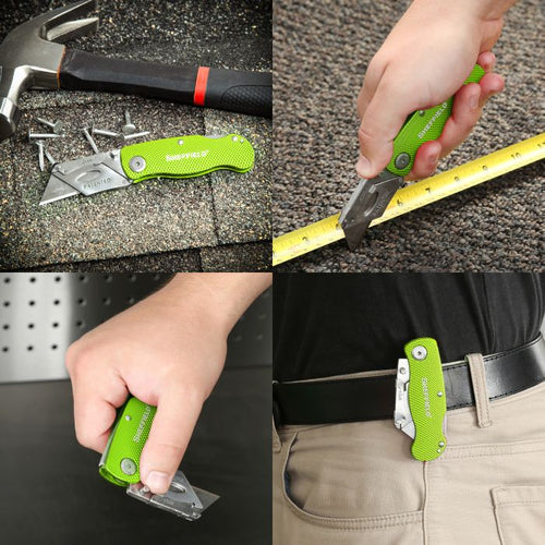 Great Neck 12615 Hi Viz Lockback Knife