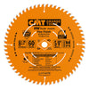 CMT Orange Tools ITK Plus Finish Sliding Compound Miter Circular Saw Blades 12 x 72 Teeth, 10° Atb+shear