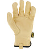 Mechanix Wear Leather Work Gloves Leather Cow Driver Women's Large, Brown
