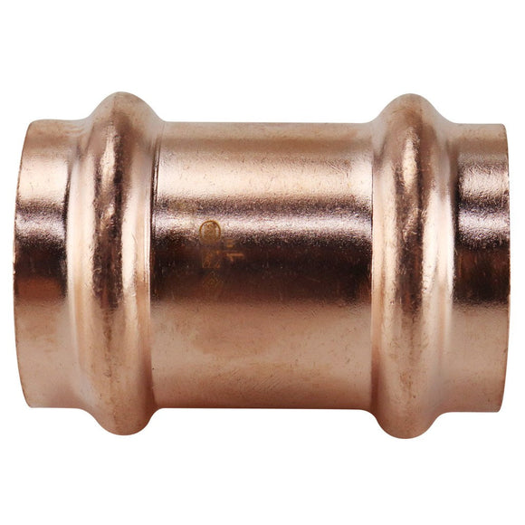Apollo 1 in. x 1 in. Copper Press x Press Repair Coupling with No Stop