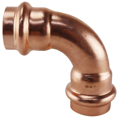 Apollo Copper 90-degree Press x Press Elbow Fitting