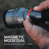 NEBO 12,000 Lumen Rechargeable Flashlight with Magnetic Mode Select Dial