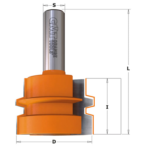 CMT Reverse Glue Joint Router Bits