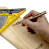 C.H. Hanson Carpenter Pencil-Hard Lead Raw Basswood