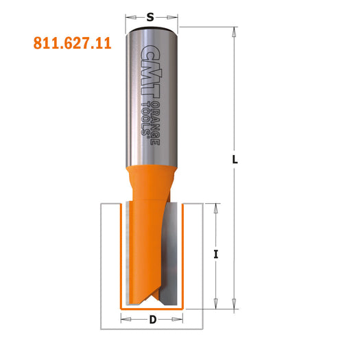 CMT Straight Router Bits Short Series