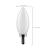 Satco S21823 B11 & E12 Candelabra Filament LED Bulb