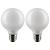 Satco S21244 4.5G25/LED/WH/927/120V/2PK