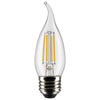 Satco S21849 4CA10/LED/927/CL/120V/E26/2CD