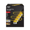 Feit Electric 50 ft. 8000 Lumens ProSeries 5-Lamp Flood String LED Work Light