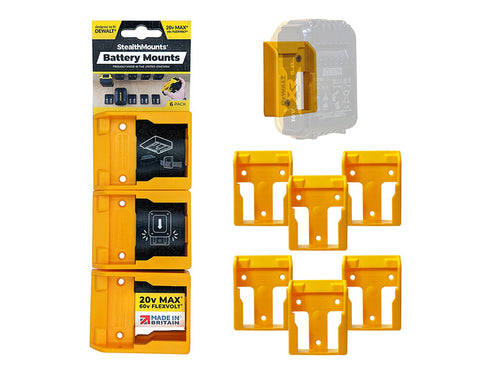 StealthMounts Battery Mounts for DeWalt XR 20V