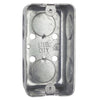 Steel City One Gang Utility Box with 3/4 Knockouts