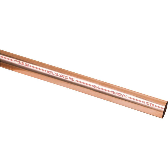 Mueller Streamline 3/4 In. ID x 10 Ft. Type L Copper Pipe