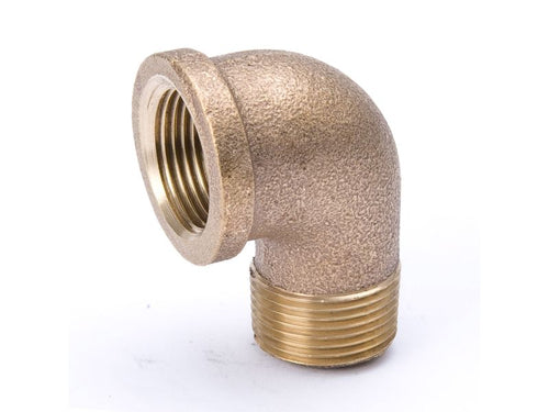 B&K Industries 1/4-in FIP x MIP Red Brass 90° Street Elbow