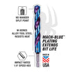 Spyder 13/64 x 3-3/4 HSS Twist Drill Bit Stinger™ Mach-Blue™